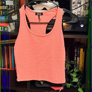 Neon nollie crop top